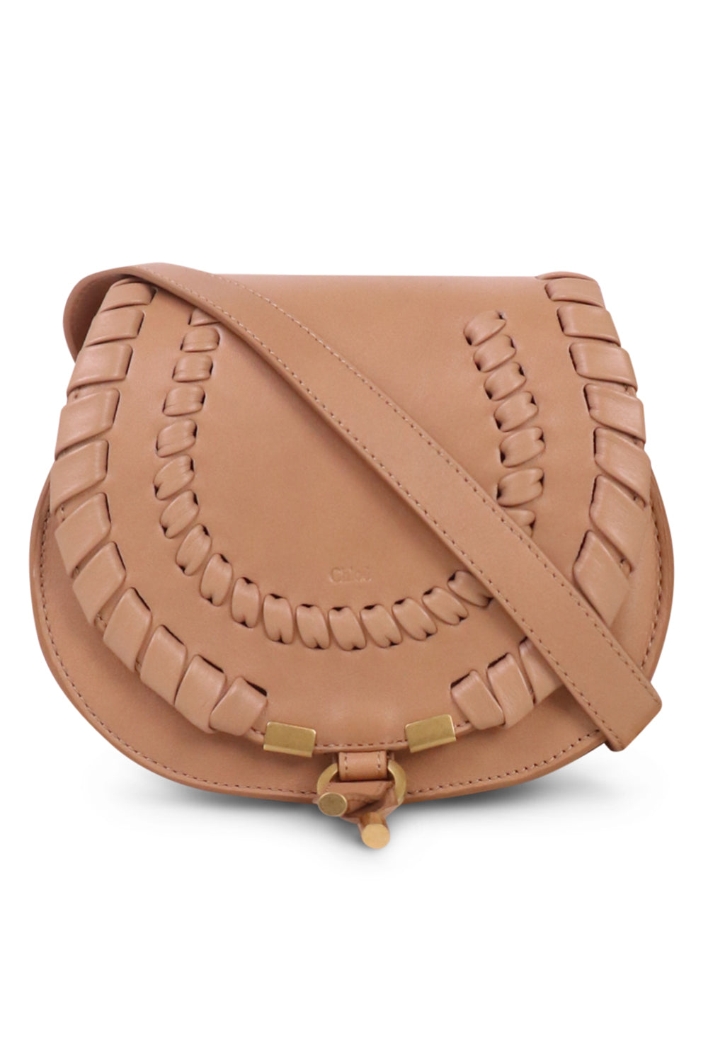 Chloé Tan Marcie Small Leather Clutch, Best Price and Reviews