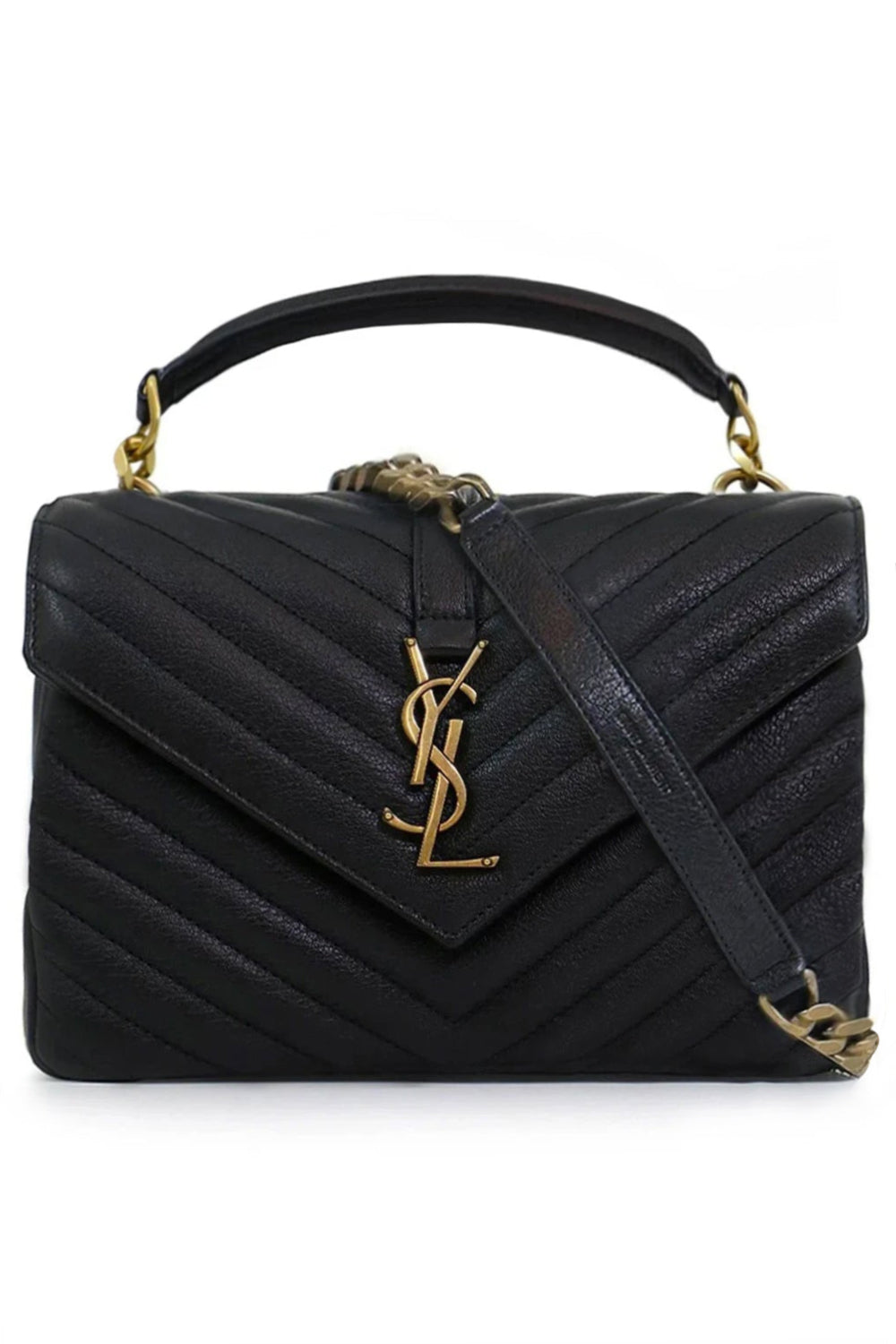 Saint Laurent Paris Medium College Bag - The Recollective