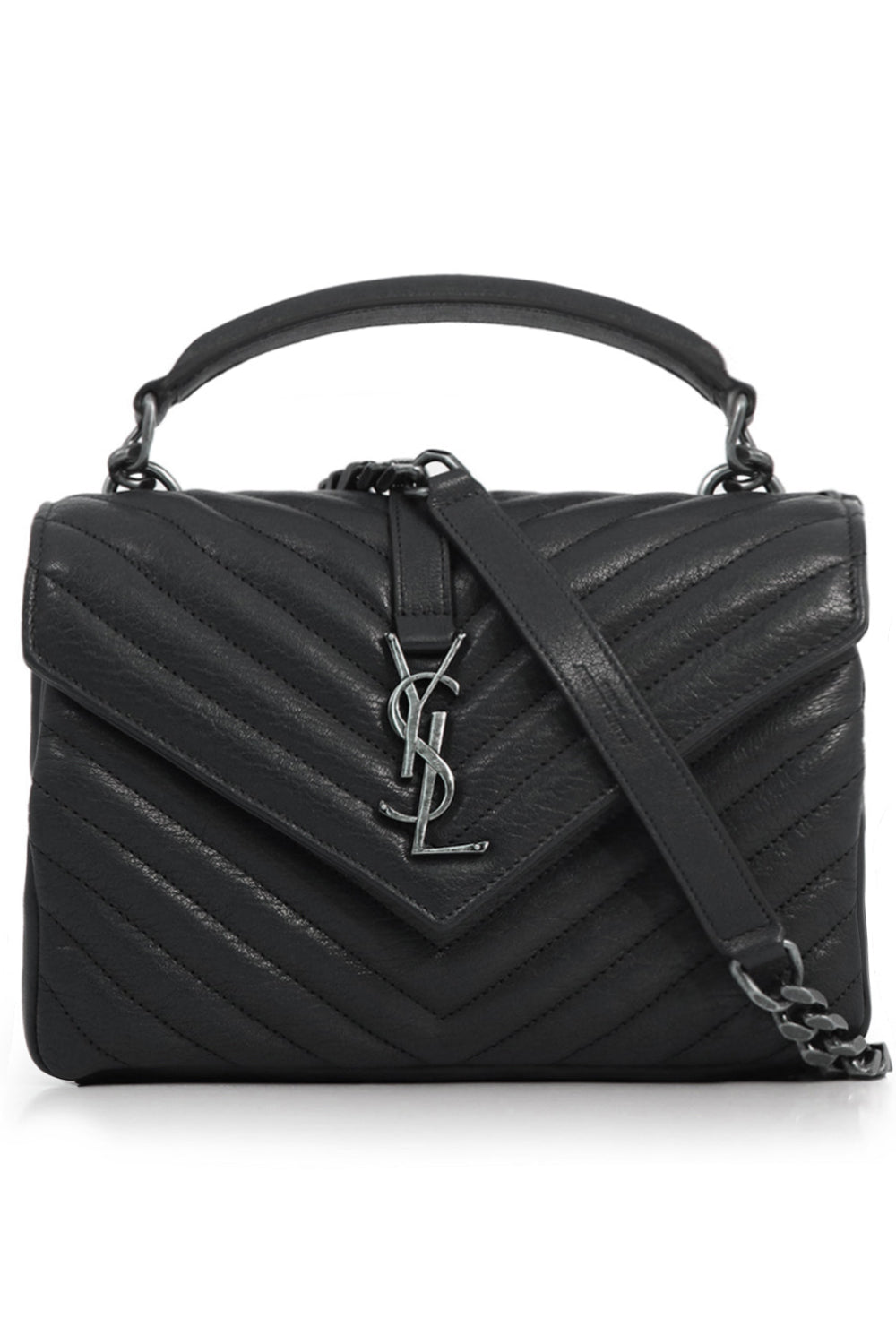 Ysl medium store college bag black