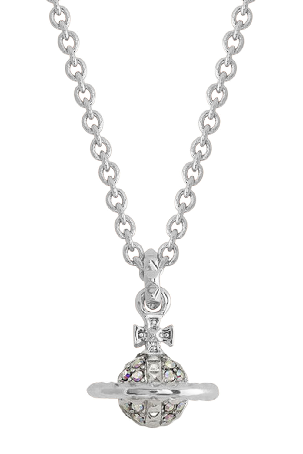 VIVIENNE WESTWOOD MAYFAIR SMALL ORB PENDANT SILVER PARLOUR X