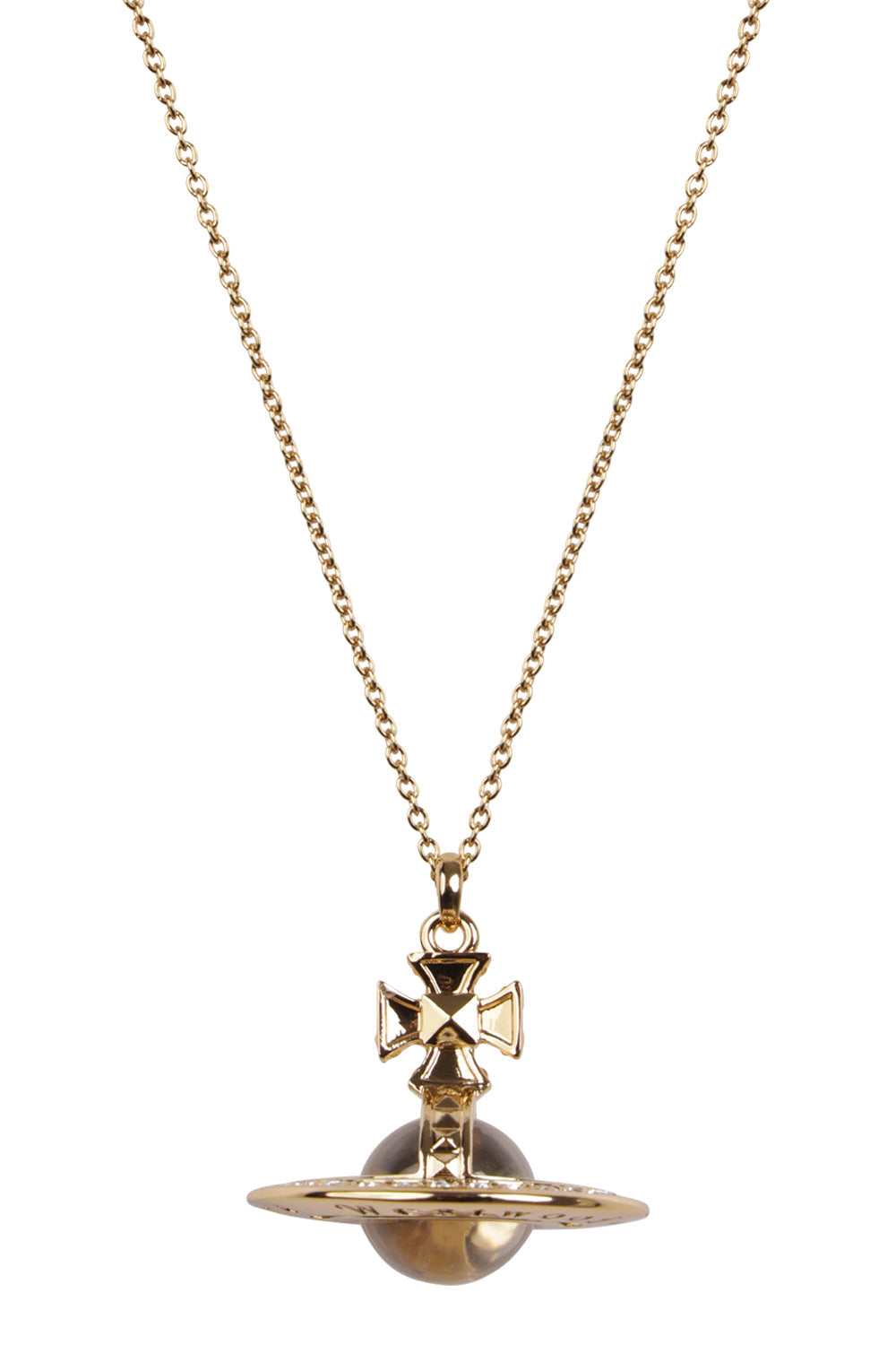 Vivienne westwood deals crystal orb necklace