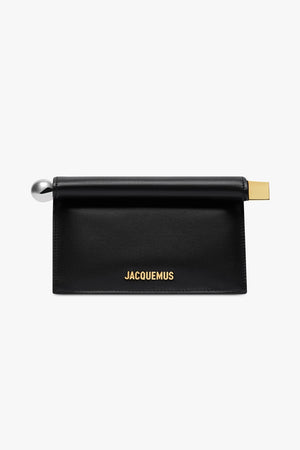 JACQUEMUS BAGS BLACK / BLACK / ONE SIZE La Petite Pochette Rond C | Black