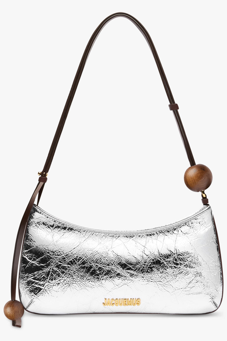 JACQUEMUS BAGS SILVER / SILVER Le Bisou Perle Bag | Silver