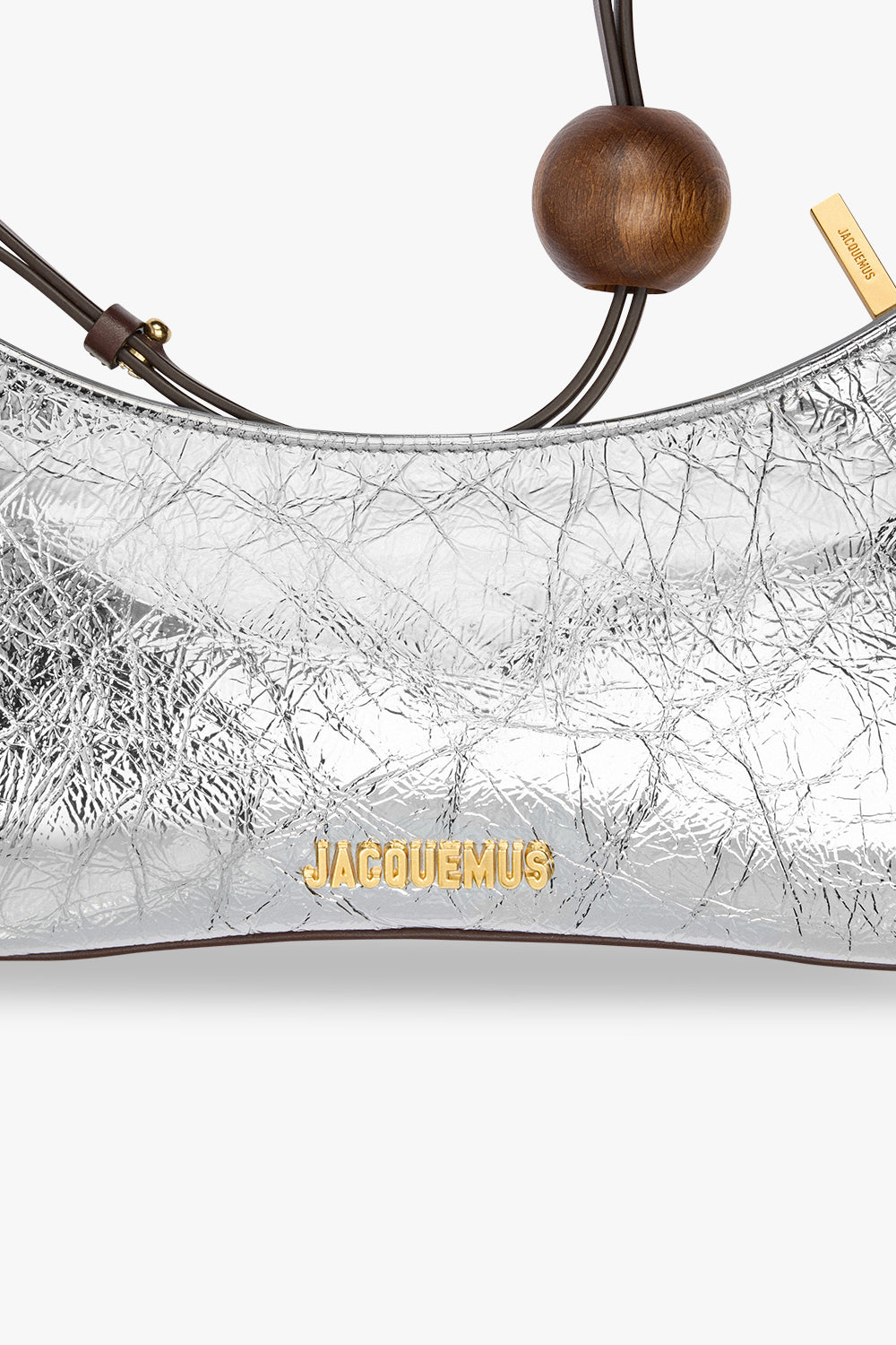 JACQUEMUS BAGS SILVER / SILVER Le Bisou Perle Bag | Silver