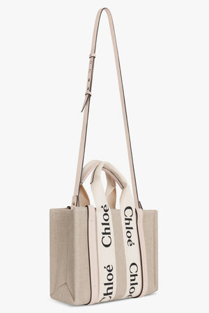 CHLOE BAGS Pink Woody Small Tote | Cement Pink