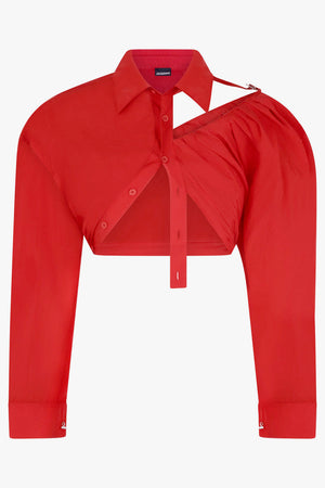 JACQUEMUS RTW La Chemise Galliga | Red