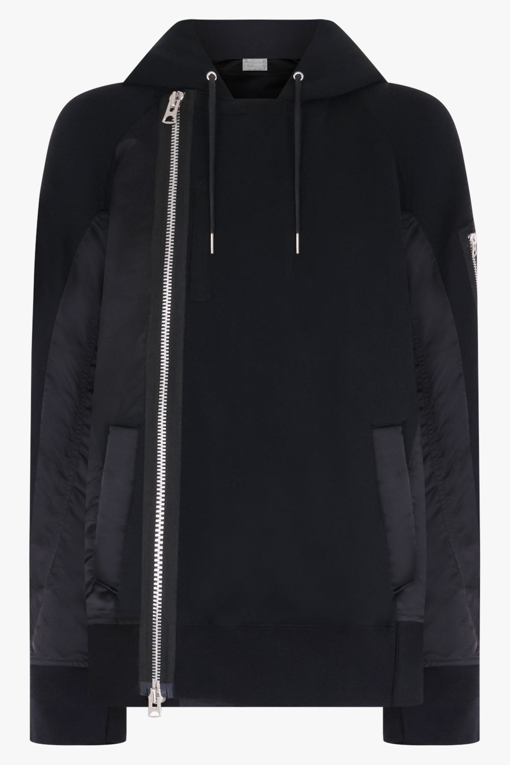 Sponge Sweat Blouson Hoodie | Black – Parlour X