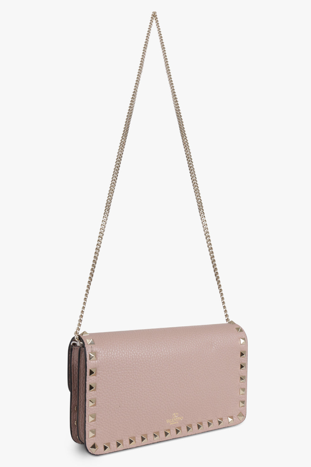 Valentino rockstud chain online pouch