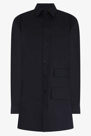 Y-3 RTW Relaxed Button Down Shirt | Black