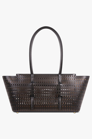 ALAIA BAGS BLACK / 999 - NOIR Neo Mina 32 Perforated Bag | Black