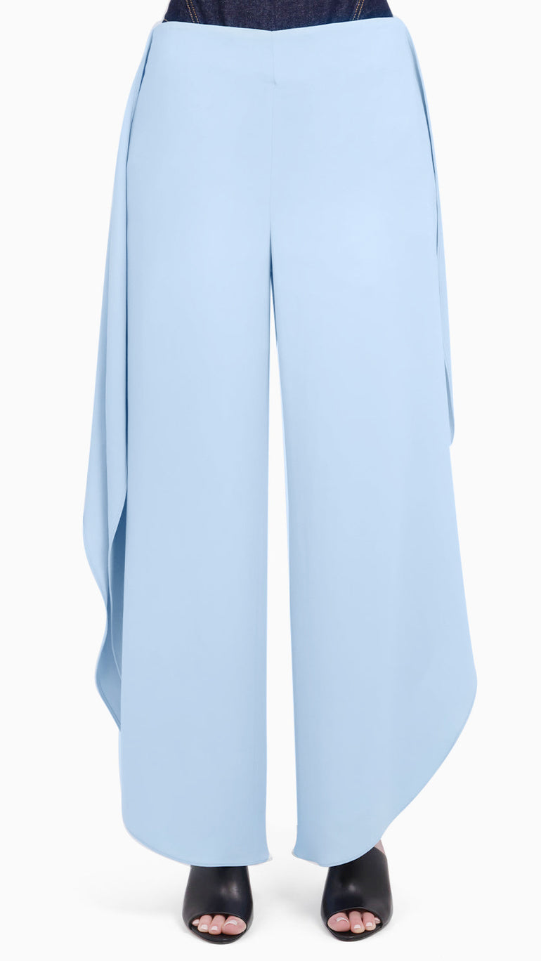 ALAIA RTW Round Fit Pant | Light Blue