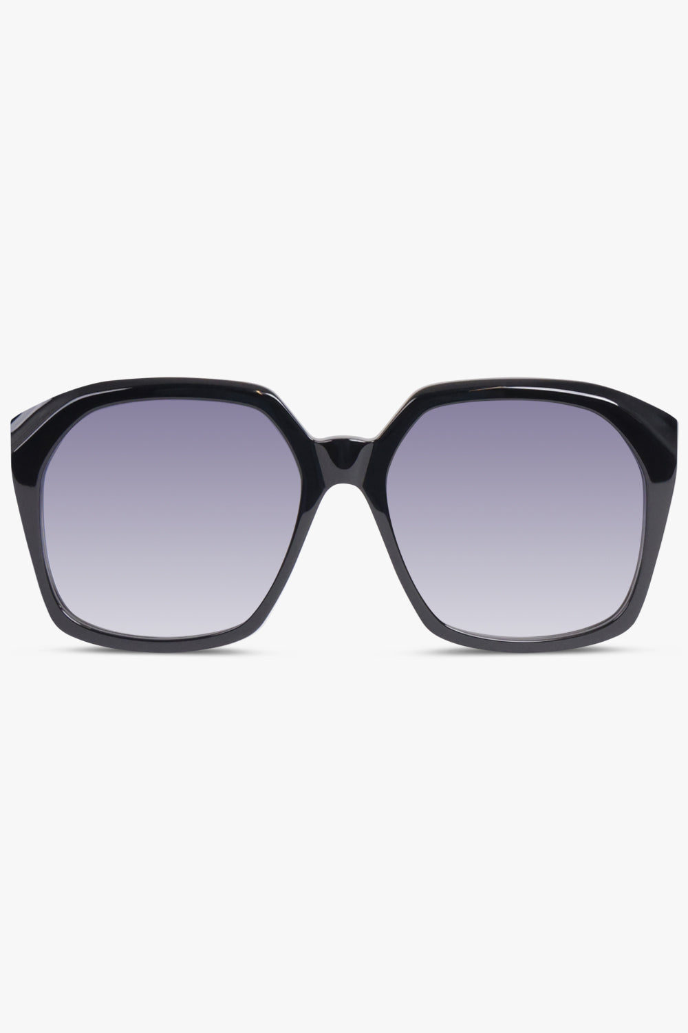 CHLOE ACCESSORIES BLACK CH02805 57 Rectangle Squared Sunglasses | Black