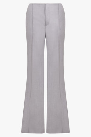 CHLOE RTW Fitted Flare Pant | Swan Grey