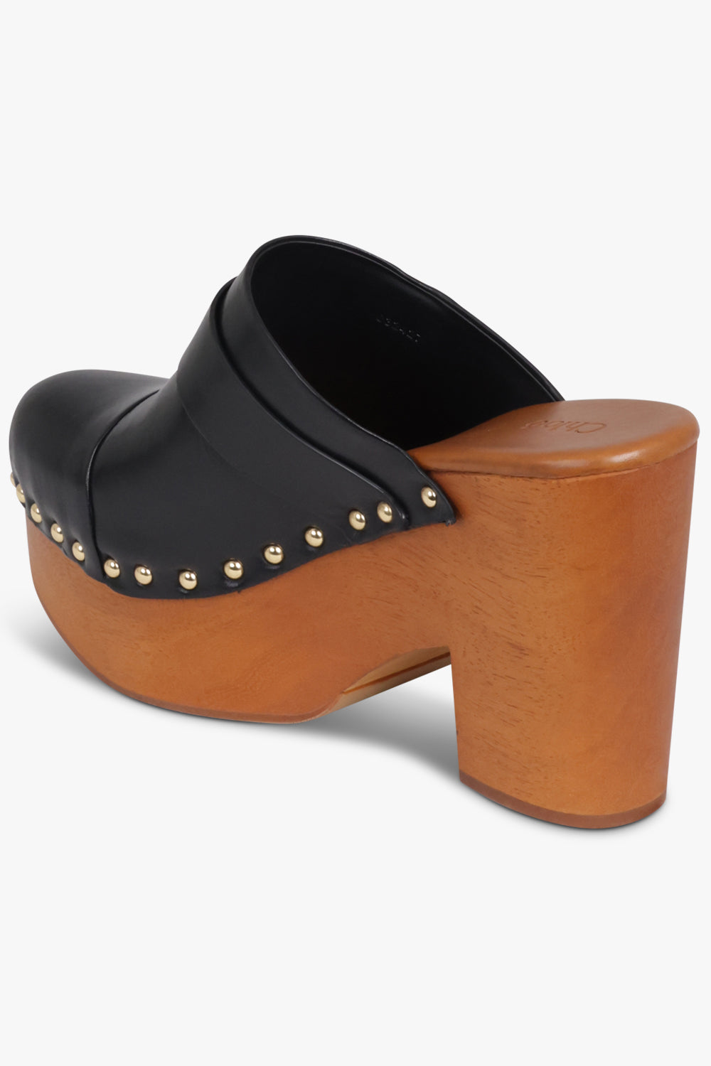 CHLOE SHOES Jeanette 110mm Clog Mule | Black