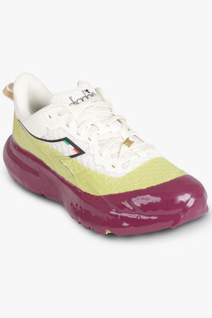 COLVILLE SHOES Diadora Double Dipped Sneaker | Yellow/Purple