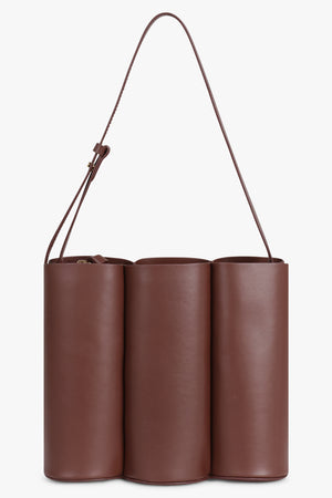 COLVILLE BAGS BROWN / BROWN Jelly Curve Tote Shoulder Bag | Brown