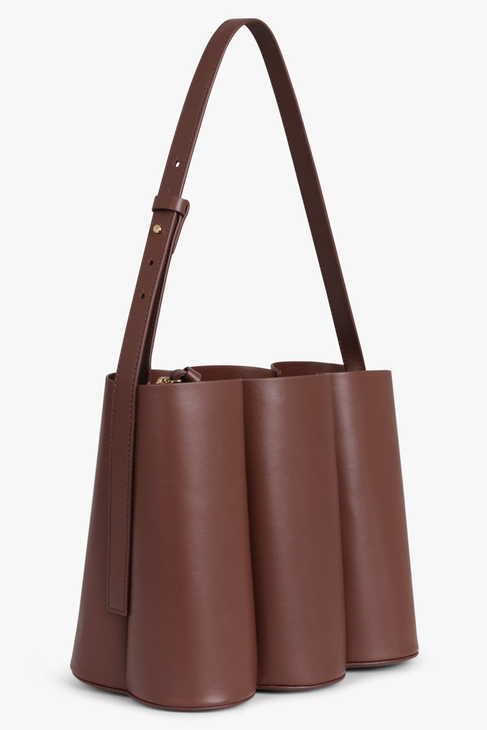 COLVILLE BAGS BROWN / BROWN Jelly Curve Tote Shoulder Bag | Brown