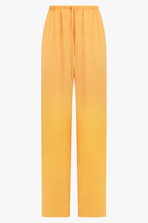 DRIES VAN NOTEN RTW Puvis Wide Leg Drawstring Pant | Orange