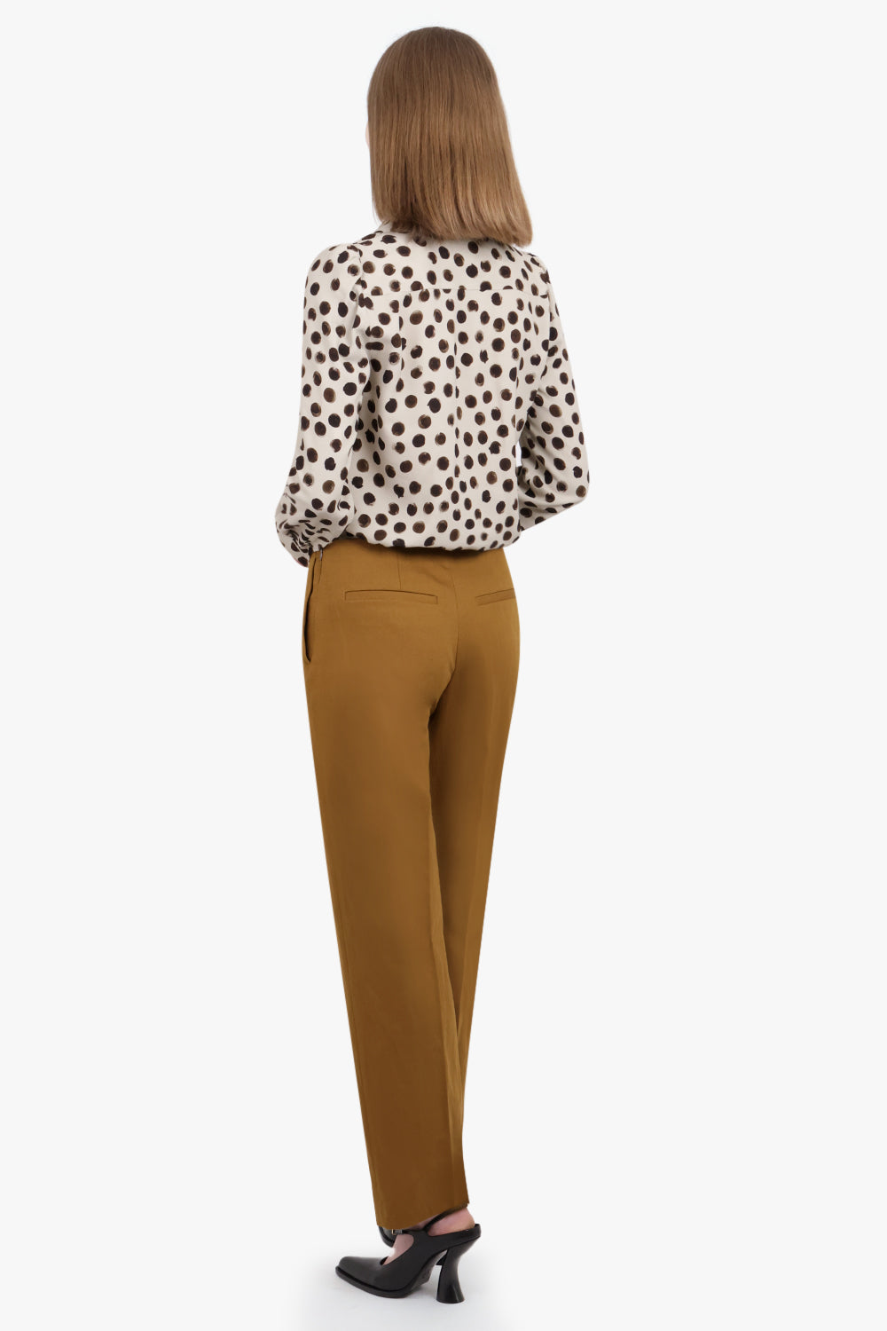 DRIES VAN NOTEN RTW Prati Tapered Pant | Umber