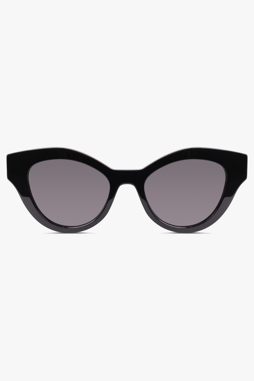 GUCCI ACCESSORIES BLACK / BLACK GG0957S 51 Round Cat Eye Sunglasses | Black