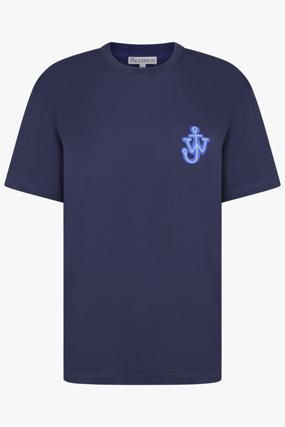 JW ANDERSON RTW Anchor Patch S/S T-shirt | Navy