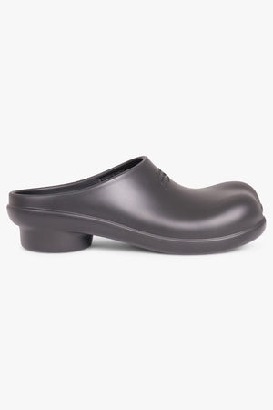 MM6 BY MAISON MARGIELA SHOES Anatomic Tabi Clog Rubber Slippers | Black