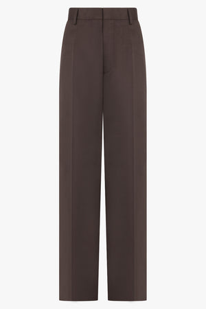 MM6 BY MAISON MARGIELA RTW Straight Leg Pant | Brown