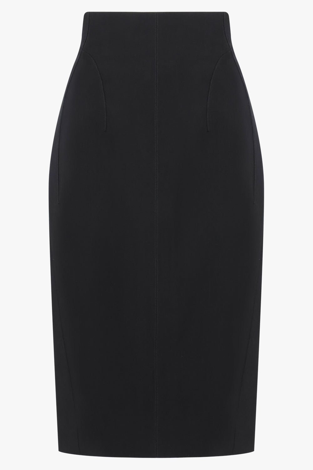 MUGLER SKIRTS Pencil Midi Skirt | Black