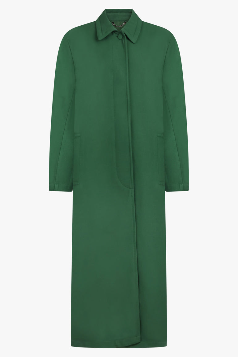 DRIES VAN NOTEN RTW Raltony Longline Coat | Emerald