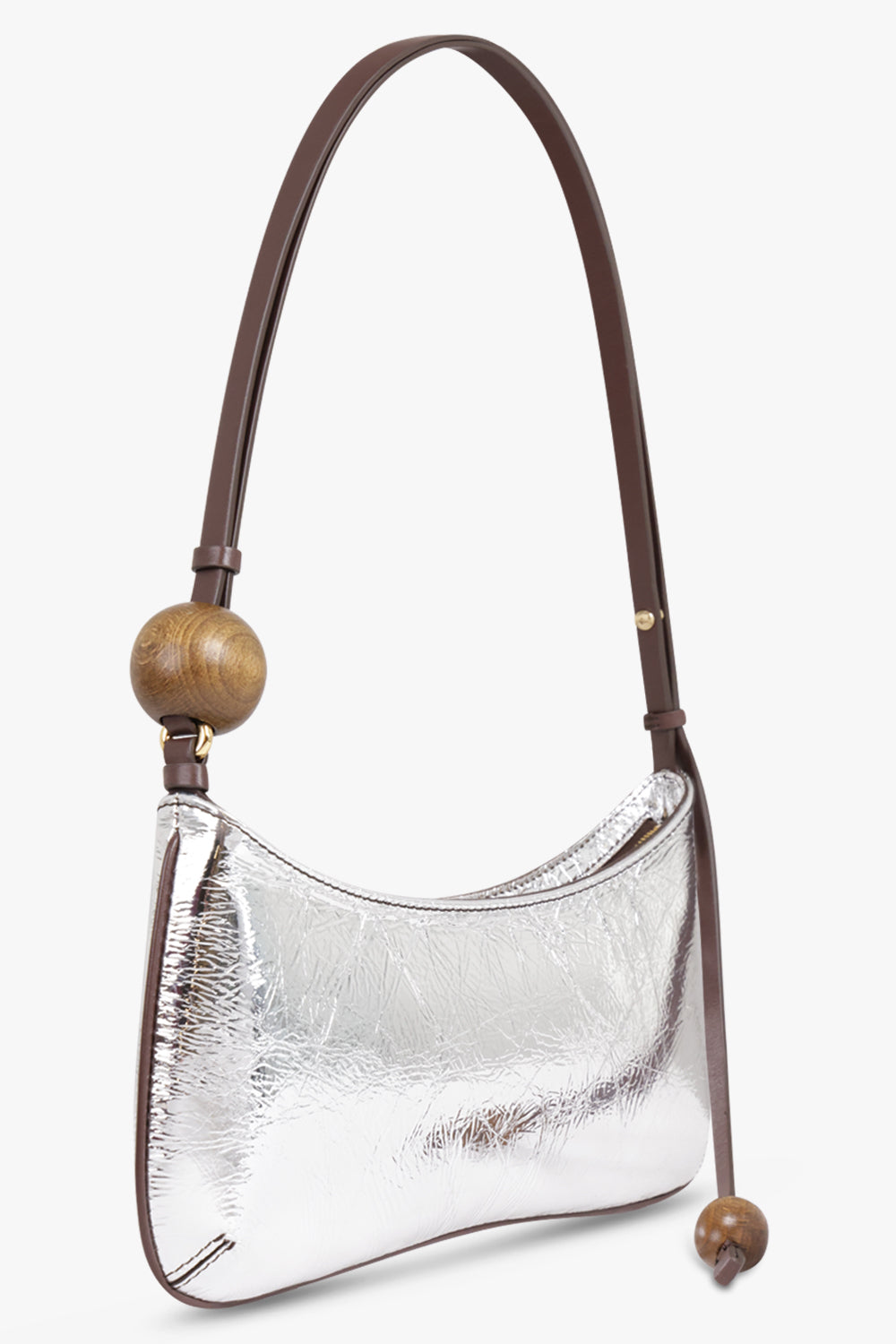 JACQUEMUS BAGS SILVER / SILVER Le Bisou Perle Bag | Silver