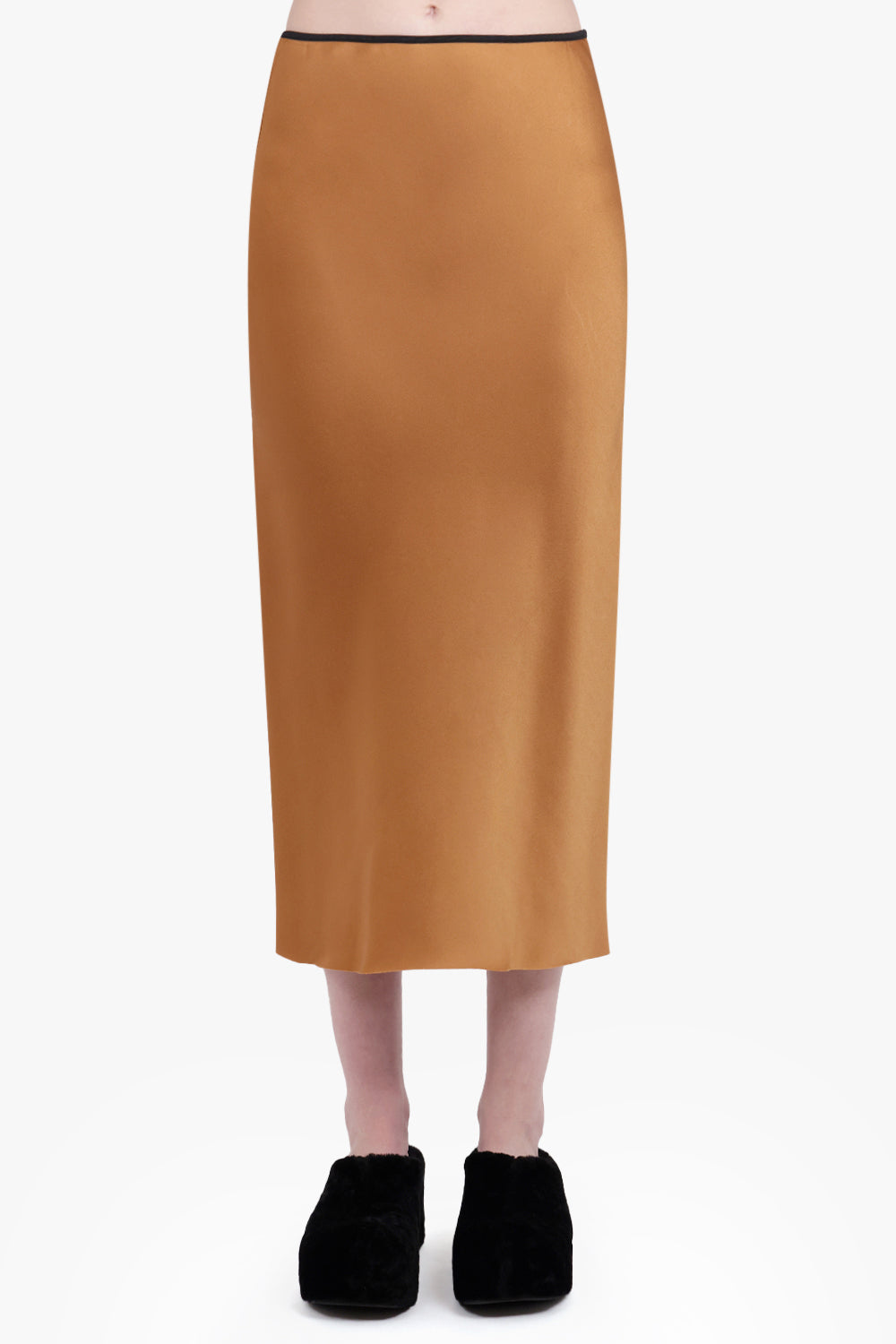 DRIES VAN NOTEN RTW Sati Midi Skirt | Light Rust