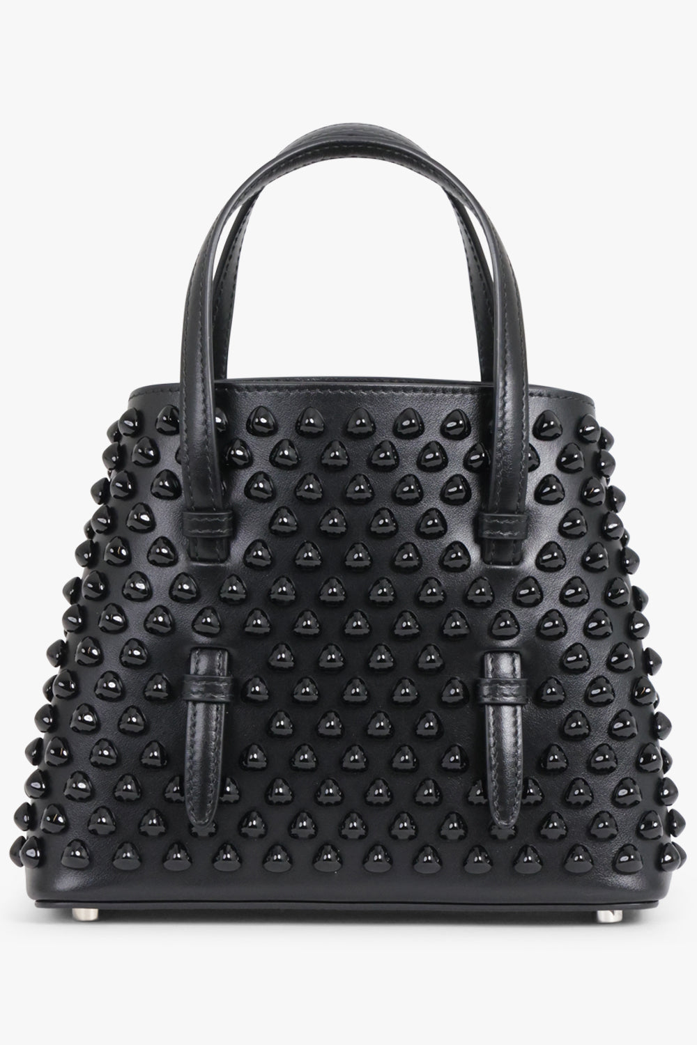 ALAIA BAGS BLACK / NOIR Mina 20 Stud Embellished Mini Bag | Black