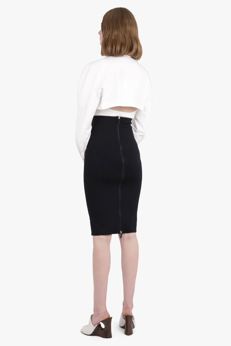 ALAIA RTW Sculpting Skirt | Black