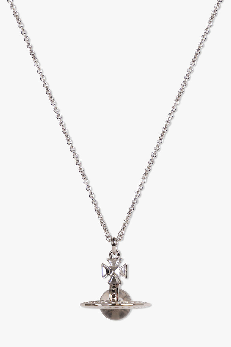 VIVIENNE WESTWOOD JEWELLERY SILVER / SILVER Pina Small Orb Pendant | Silver