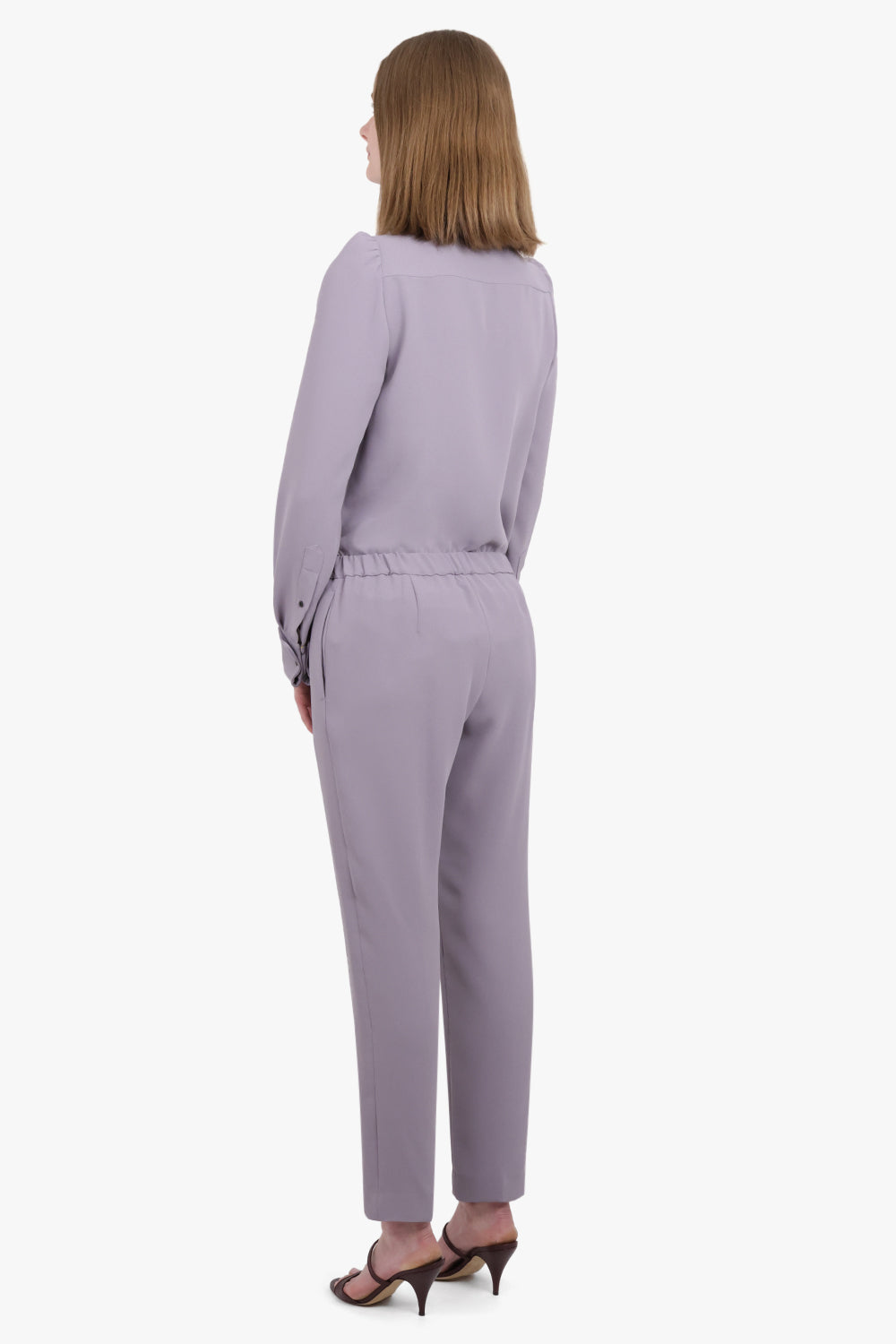 DRIES VAN NOTEN RTW Palmira Tapered Pant | Lilac