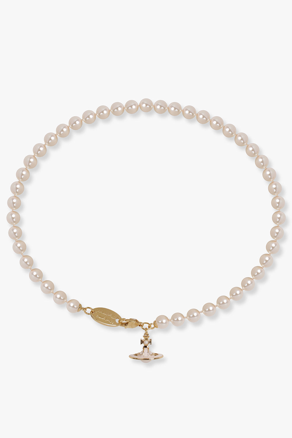 VIVIENNE WESTWOOD JEWELLERY MULTI / GOLD/WHITE Simonetta Pearl Necklace | Gold/White