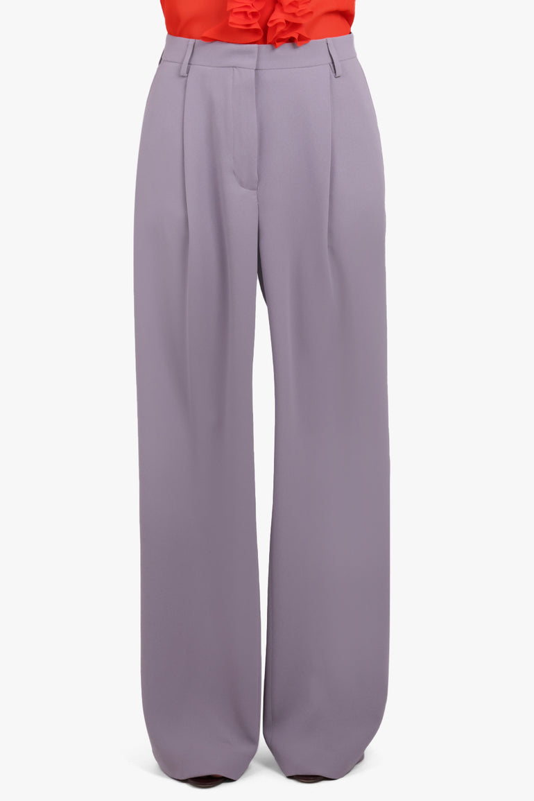 DRIES VAN NOTEN RTW Porter Straight Leg Pant | Lilac