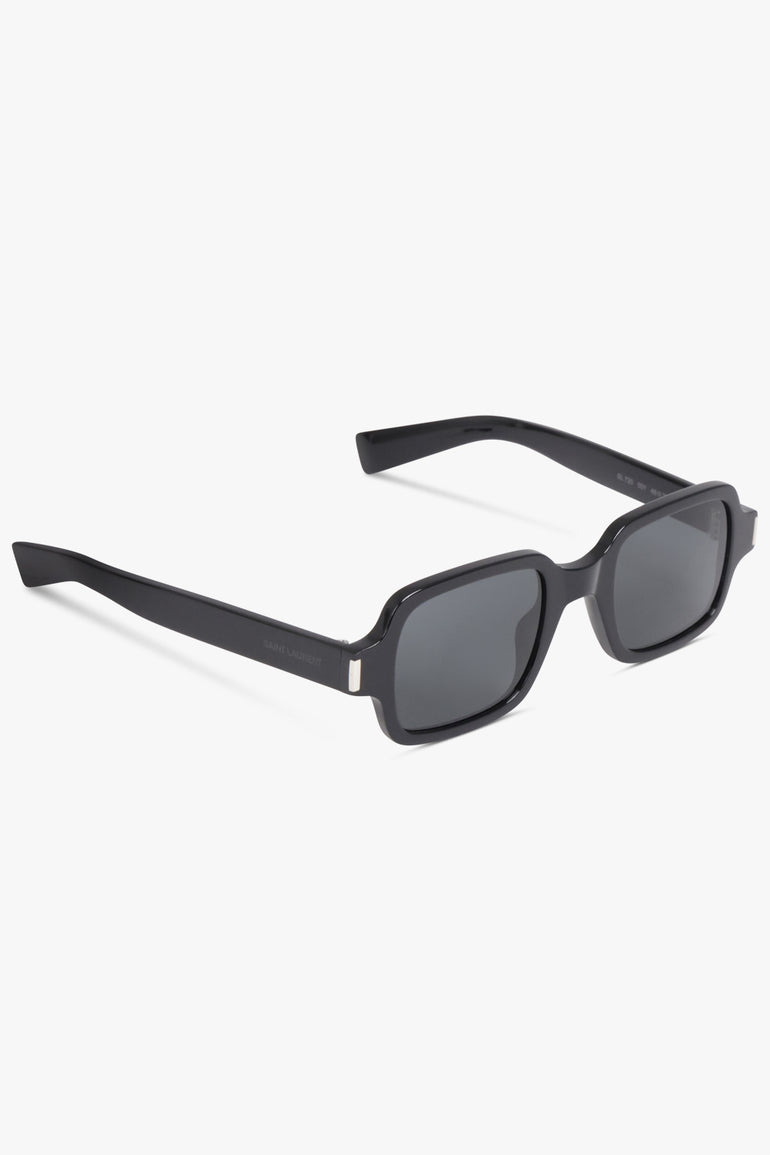 SAINT LAURENT ACCESSORIES BLACK / BLACK/BLACK SL 720 Geometric Square Frame Sunglasses | Black