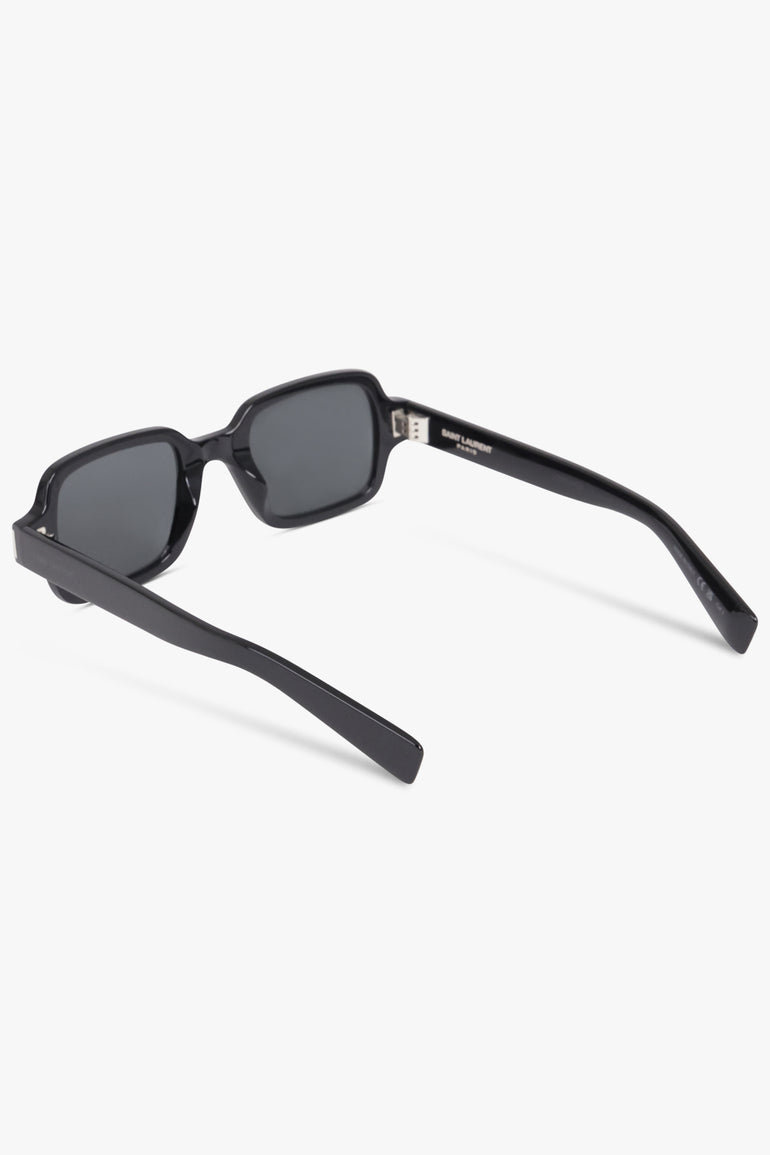 SAINT LAURENT ACCESSORIES BLACK / BLACK/BLACK SL 720 Geometric Square Frame Sunglasses | Black