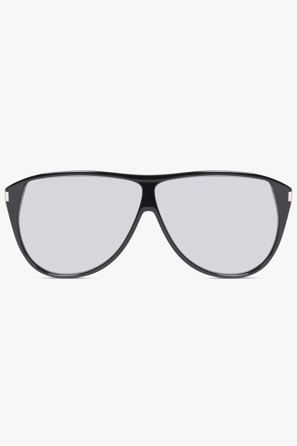 SAINT LAURENT ACCESSORIES BLACK / BLACK/LIGHT BLUE SL 731 Gaspar Mask Sunglasses | Black/Grey