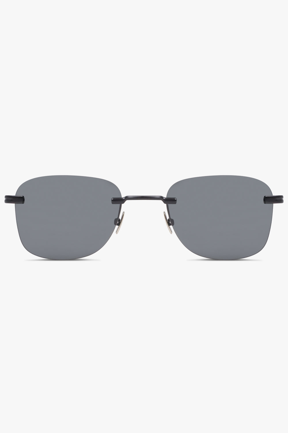 SAINT LAURENT ACCESSORIES BLACK / SEMI MATTE BLACK/BLACK SL 744 Classic Metal Sunglasses | Black