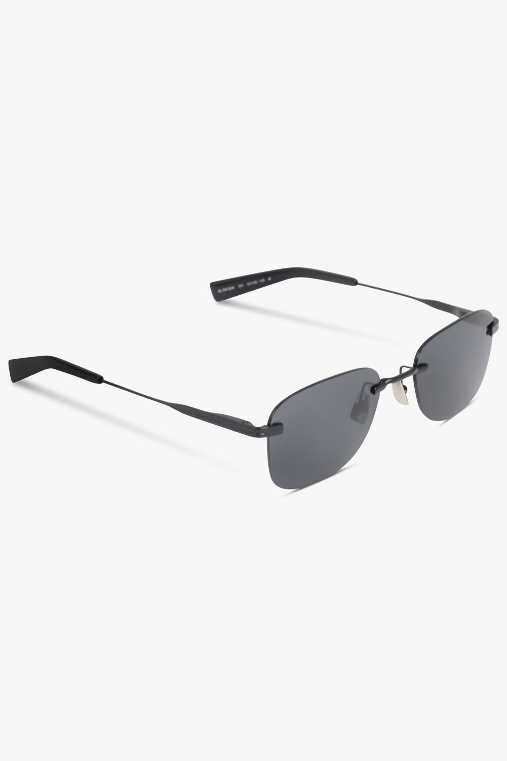 SAINT LAURENT ACCESSORIES BLACK / SEMI MATTE BLACK/BLACK SL 744 Classic Metal Sunglasses | Black