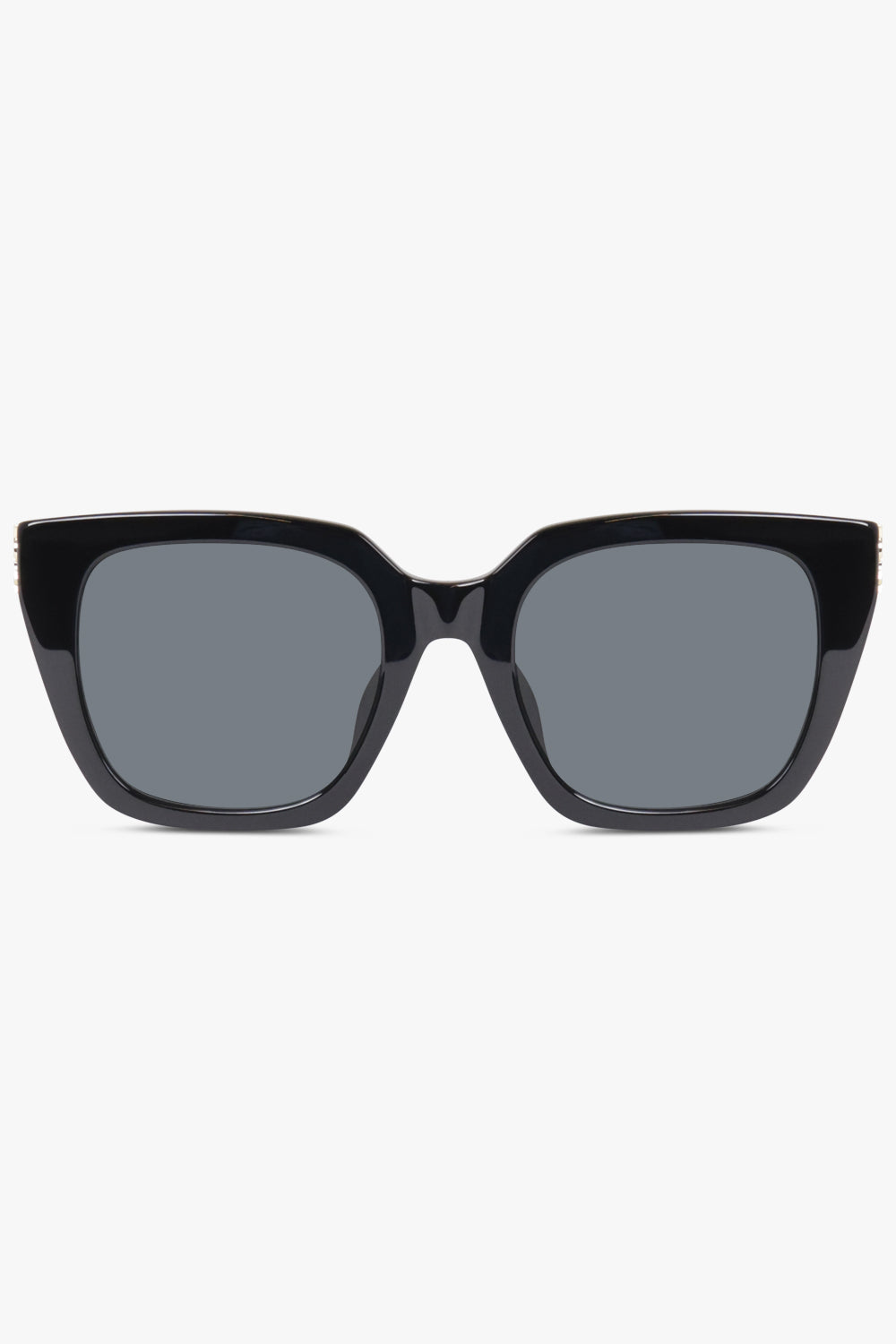 SAINT LAURENT ACCESSORIES BLACK / BLACK/LIGHT GOLD/BLACK SL M143/F Square Frame Sunglasses | Black