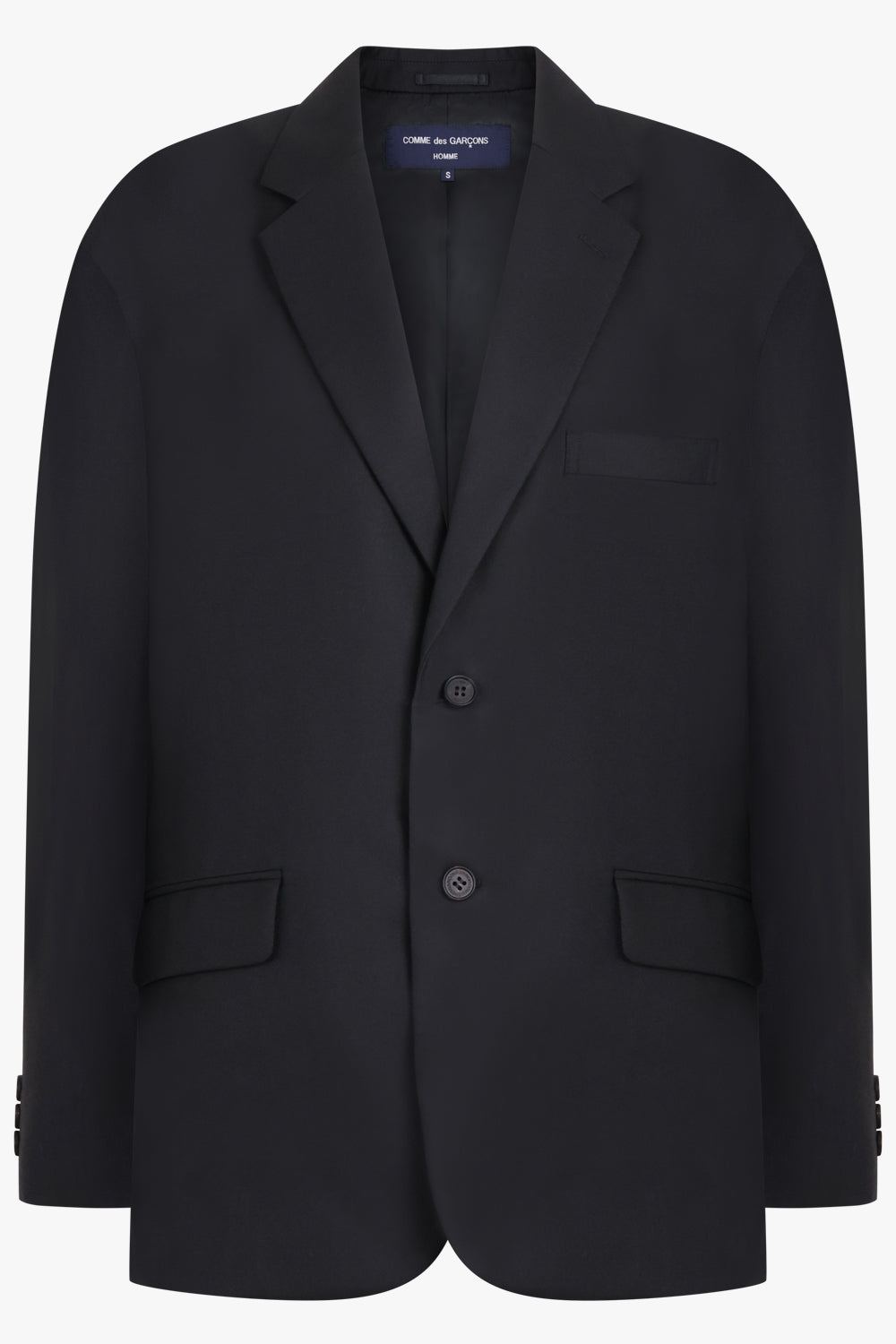 COMME DES GARCONS HOMME RTW Single Breasted Blazer Jacket | Black