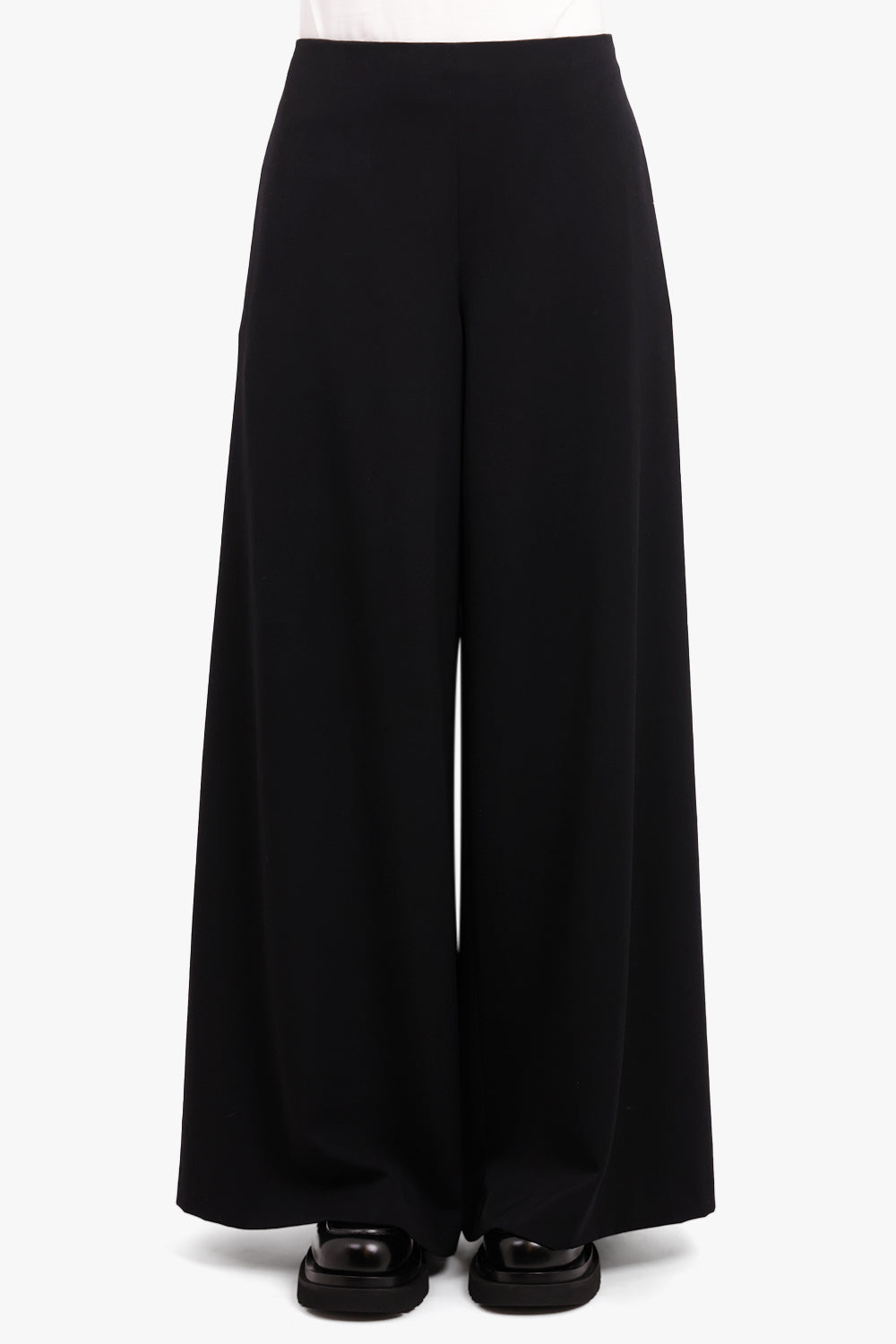 THE ROW RTW Dela Wide Leg Pant | Black