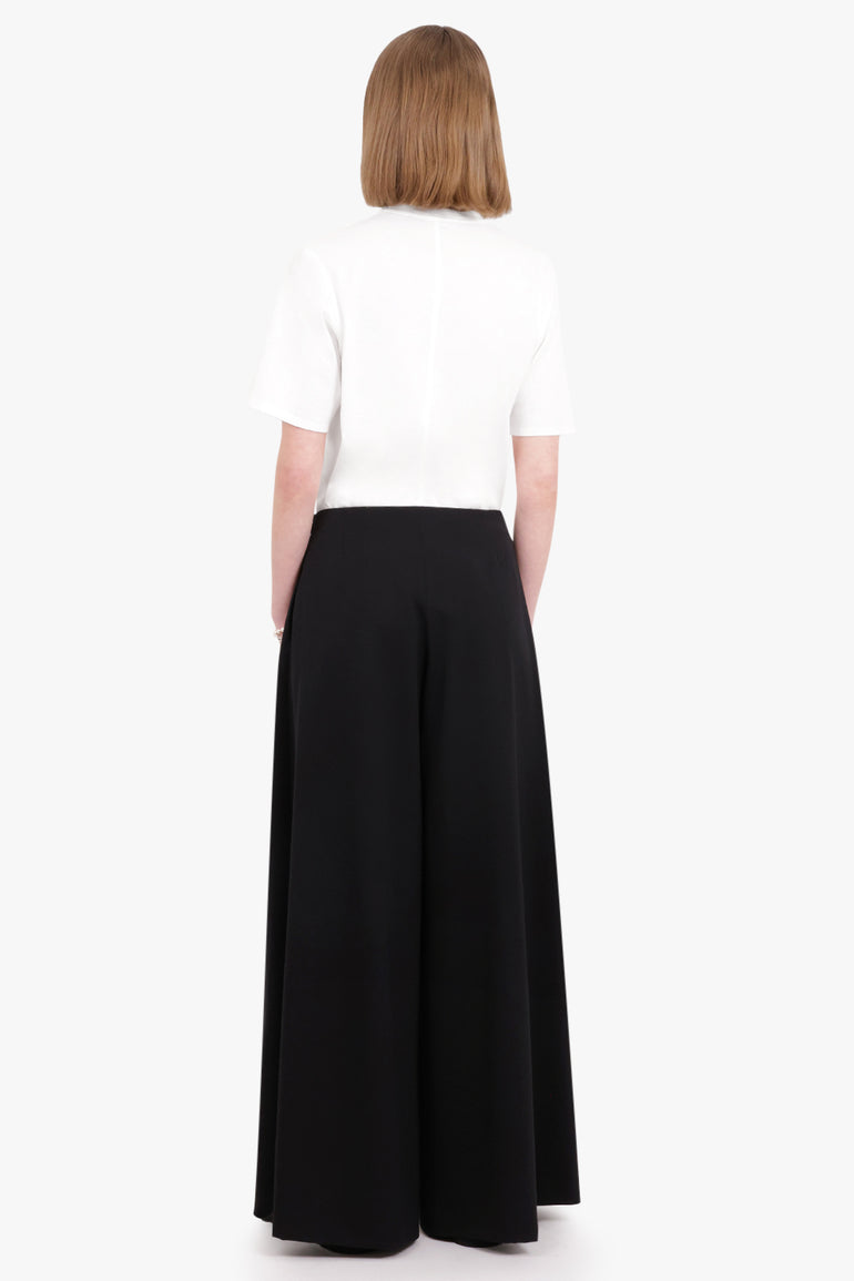 THE ROW RTW Dela Wide Leg Pant | Black