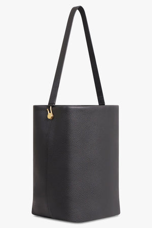 Medium N/S Hook Tote Bag | Black