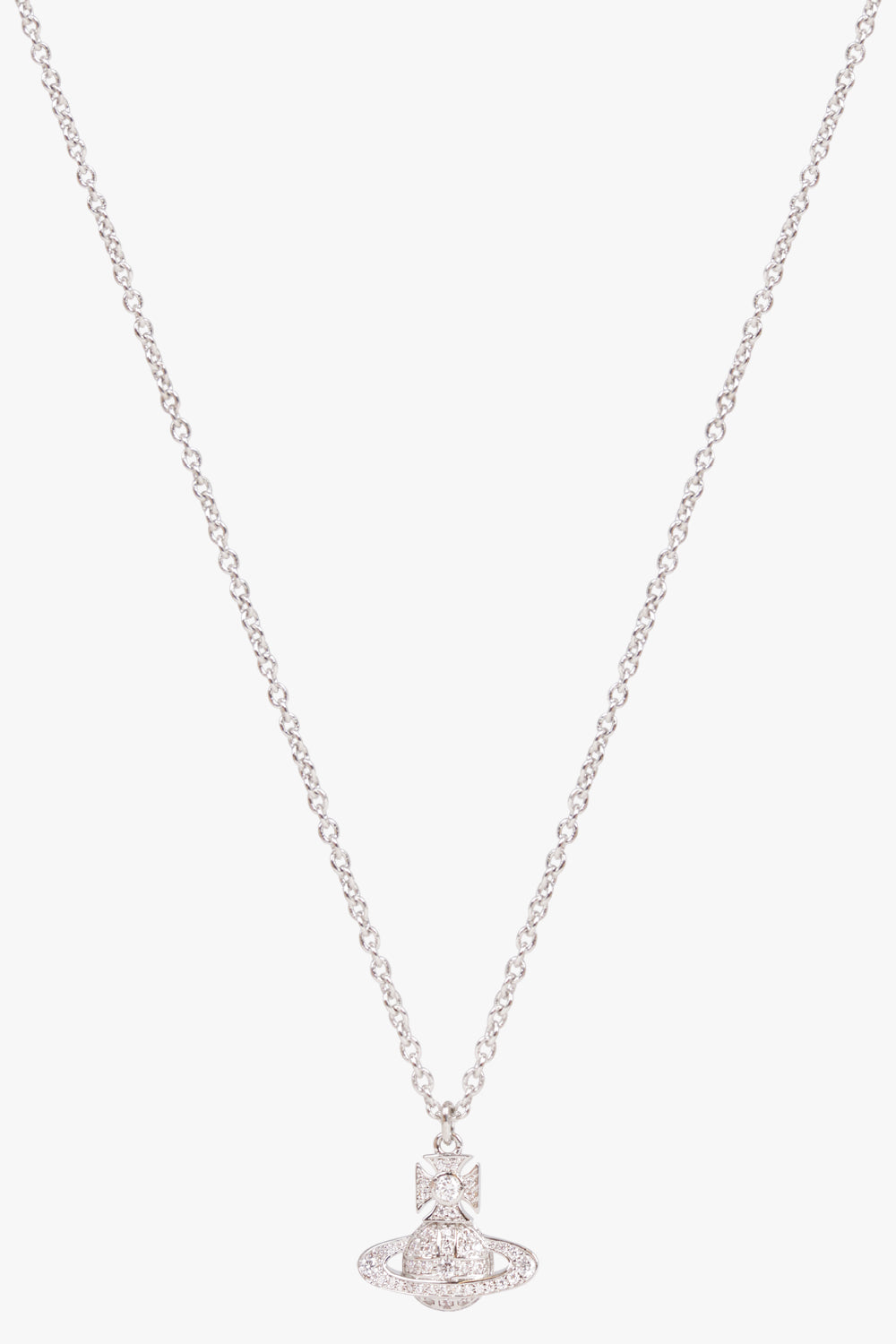 VIVIENNE WESTWOOD ACCESSORIES SILVER / SILVER Carmela Bas Relief Pendant | Silver