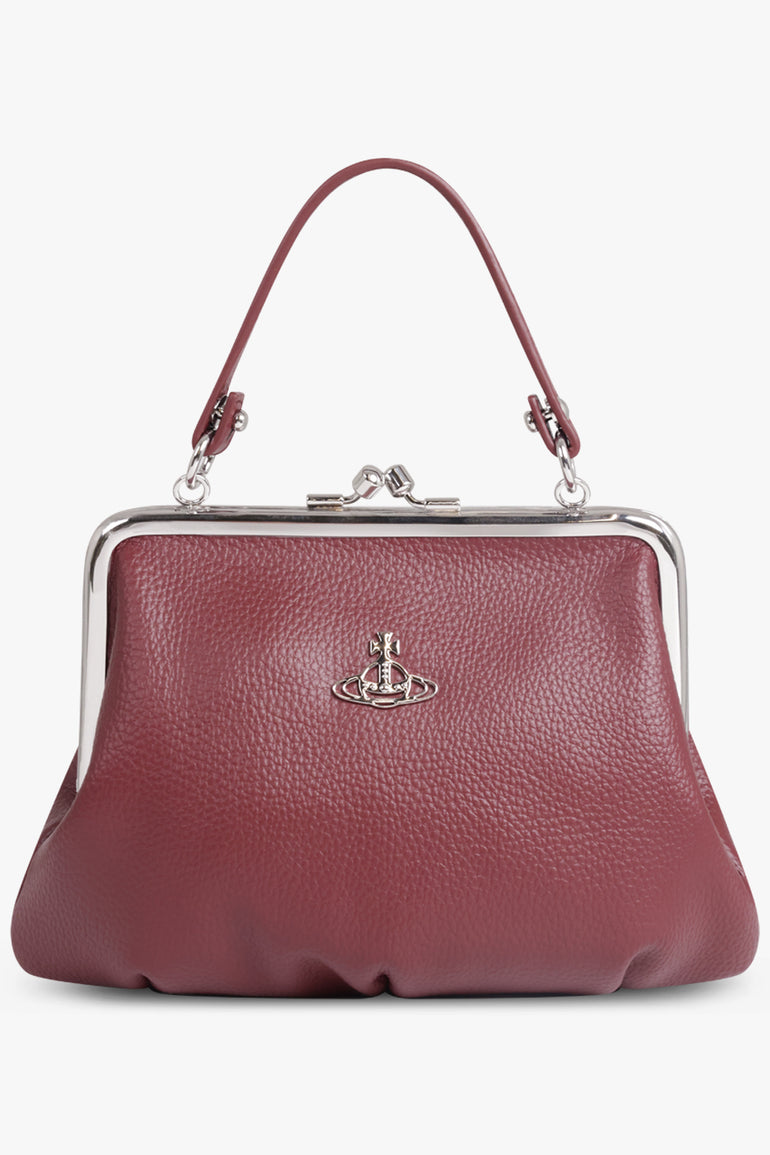 VIVIENNE WESTWOOD BAGS RED / BURGUNDY / ONE SIZE Granny Frame Grain Bag | Burgundy