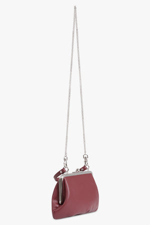 VIVIENNE WESTWOOD BAGS RED / BURGUNDY / ONE SIZE Granny Frame Grain Bag | Burgundy